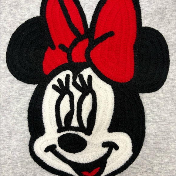 Disney Gray Hoodie with Red Bow Design - Picture 3 of 4